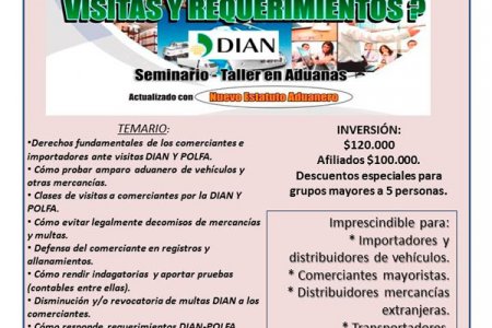 Seminario como atender visitas y requerimientos de la DIAN