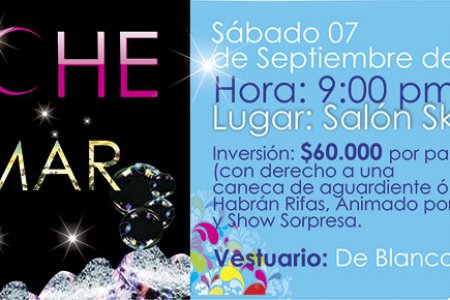 Noche espumas del mar organizado por la JCI