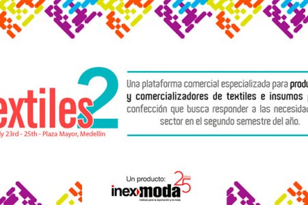 Inexmoda lanza la feria Textiles2