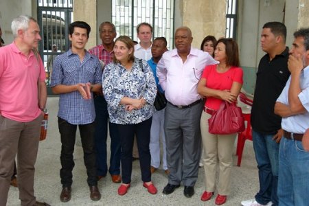 La Ministra de Cultura estuvo en la ciudad para mirar avances de la Escuela de Artes y Oficios del Pacífico