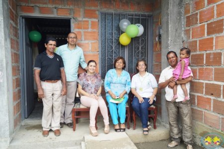Comfenalco Valle, Regional Buenaventura entregó 5 casas construidas con subsidios de vivienda rural
