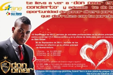Obtenga boletas para ver a Don Omar con Gane su Red Buenaventura