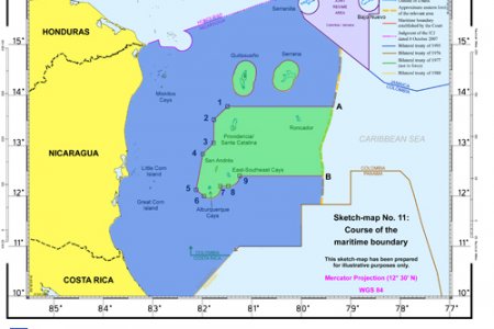 Ese mar no era de Colombia