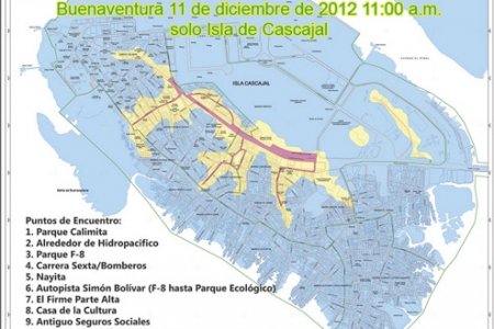 Todo listo para el Simulacro de Evacuación por Tsunami en la Isla de Cascajal