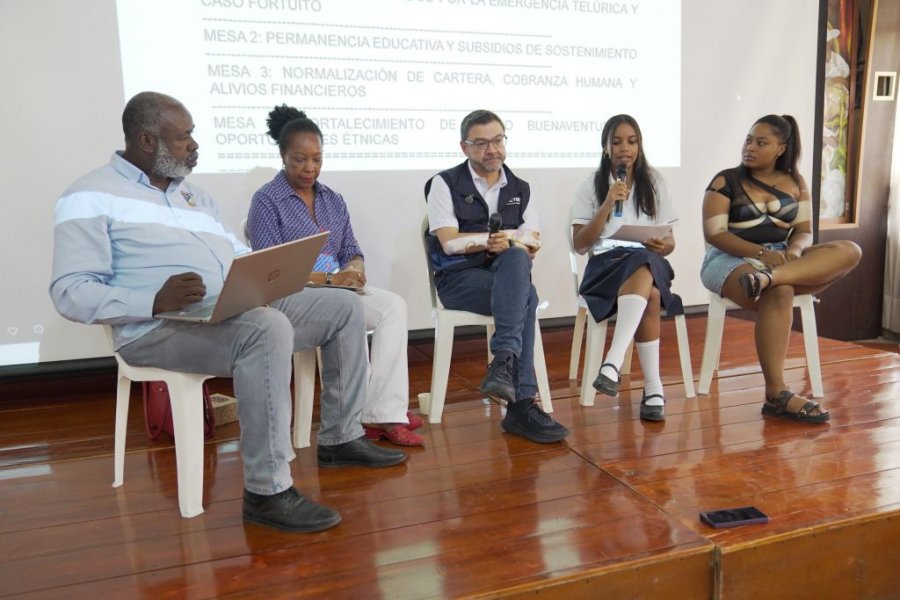 El ICETEX activa en Buenaventura un plan para evitar la deserción estudiantil tras el terremoto