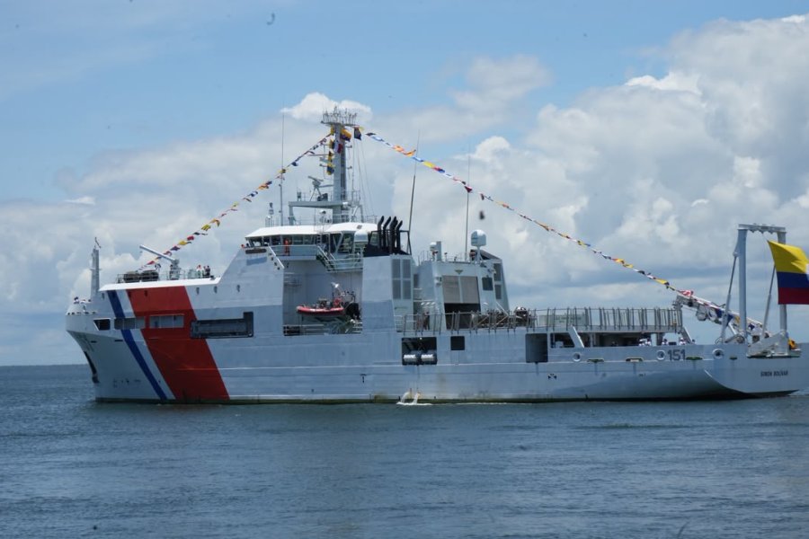 Zarpó desde Tumaco el Crucero Oceanográfico No. 65 para el estudio del fenómeno de El Niño y la exploración del Pacífico profundo