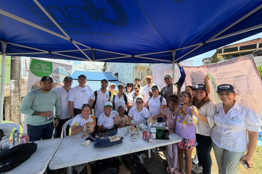 Jornada de cuidado y recuperación en Buenaventura combina educación ambiental, vacunación de mascotas y emprendimiento con residuos
