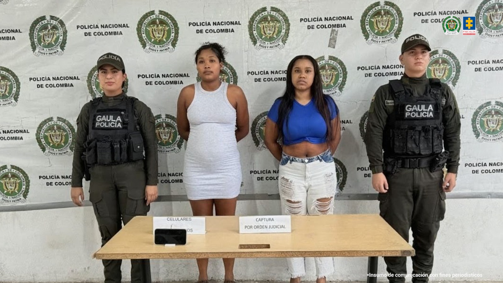 Judicializadas dos mujeres por extorsión a transportador en Buenaventura