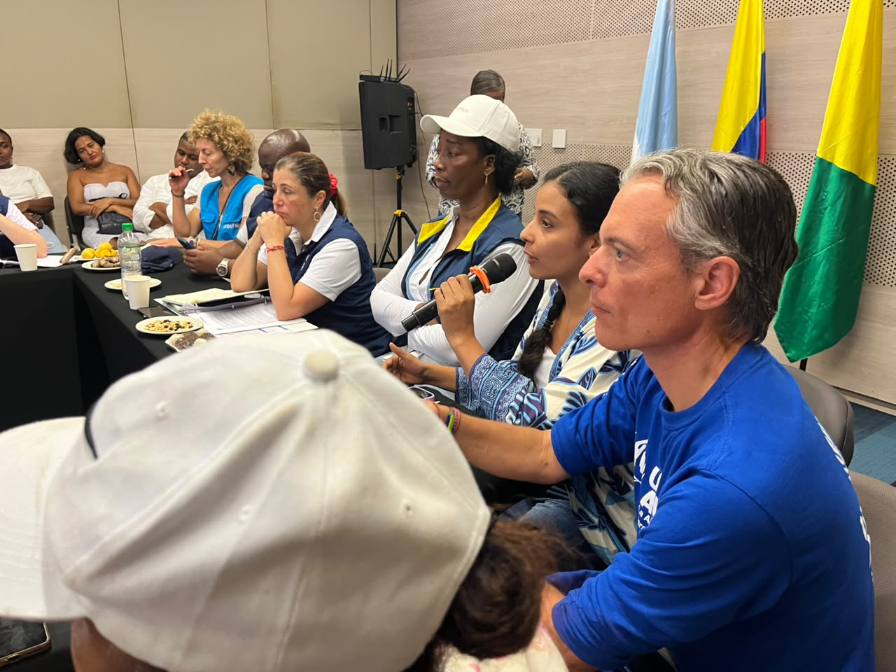 La Defensoría del Pueblo, la ACNUR y la UNICEF conocen el plan de contingencia de la Alcaldía de Buenaventura para el sector educativo