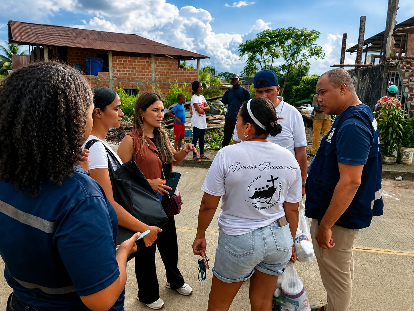 La Alcaldía de Buenaventura y sector privado entregan ayuda humanitaria en Gamboa y La Inmaculada