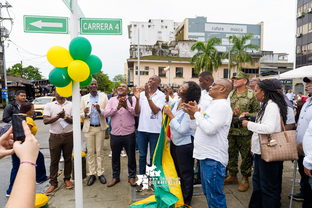 Buenaventura inicia la instalación de placas de nomenclatura urbana en la isla, con entrega gratuita para las familias