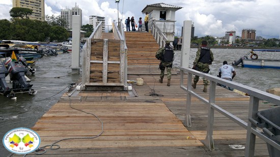 Todo se encuentra listo para atender a los visitantes en el Muelle Turístico