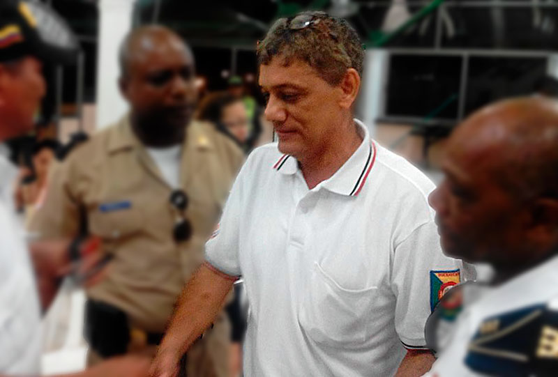 El Capitán Armando Góngora fue escogido como nuevo Comandante del Cuerpo de Bomberos de Buenaventura
