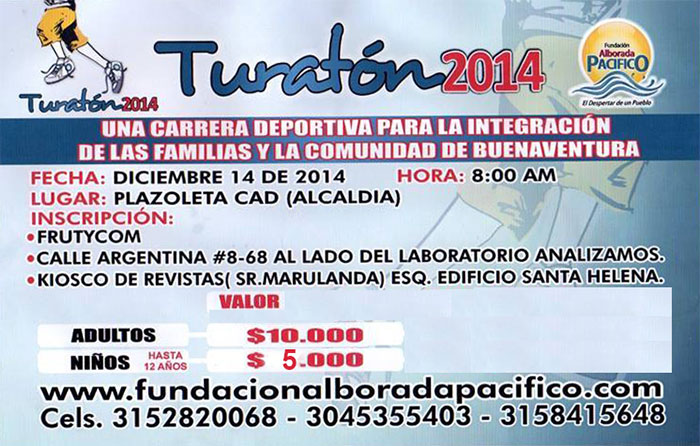Quedan pocos días para inscribirse en la gran carrera "Turatón 2014"