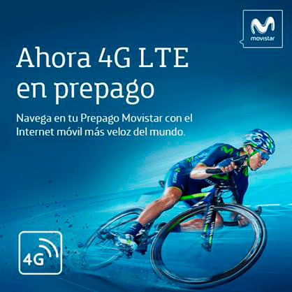 En su primer a&ntilde;o con 4G LTE, Movistar alcanza 300 mil clientes pospago