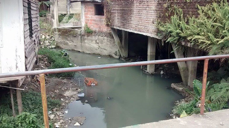 Avanza proceso de limpieza de quebrada La Chanflana