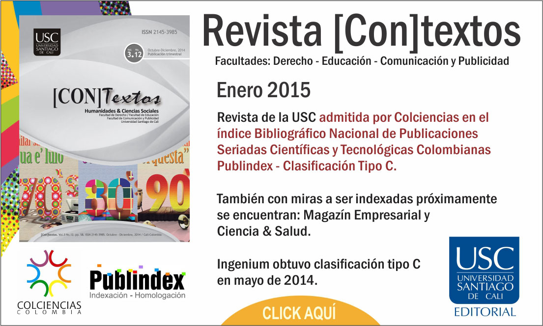 La USC recibe nuevamente indexación por parte de Colciencias para una de sus revistas científicas