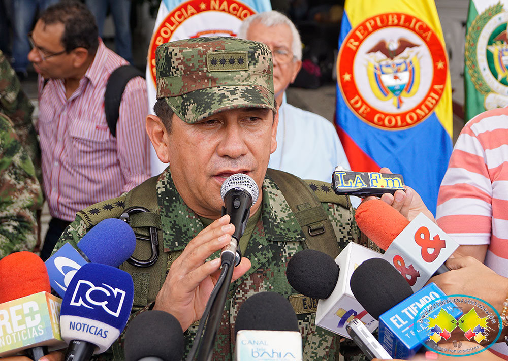Hemos avanzado en la recuperación de la seguridad en Buenaventura: General Juan Pablo Rodríguez Barragán, comandante Fuerzas Militares