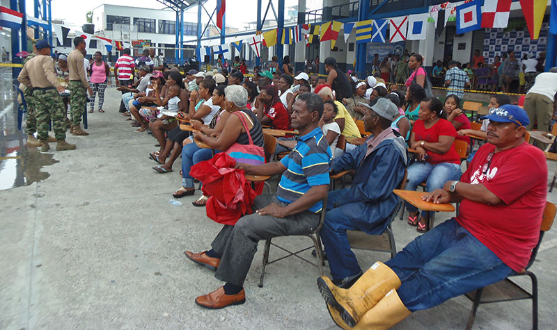 Más de 1.500 personas se beneficiaron en jornada de apoyo al desarrollo en Tumaco