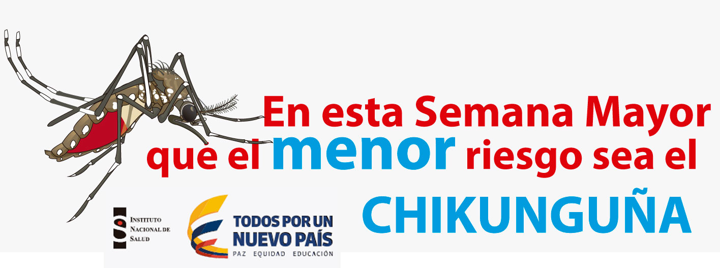 En esta Semana Mayor que el menor riesgo sea el Chikungunya