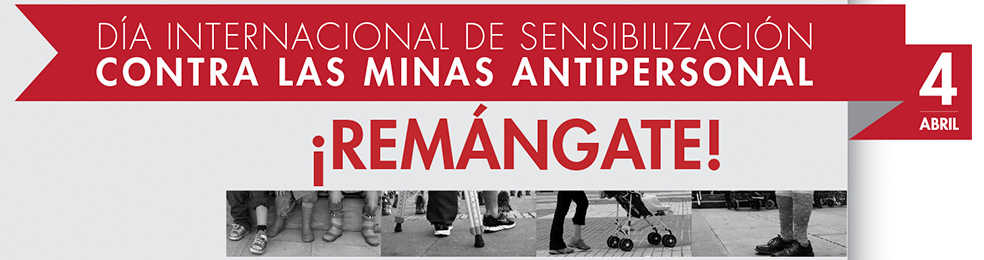 La Policía en Buenaventura se une a la campa&ntilde;a Remángate! en  conmemoración del Día Mundial Para la Sensibilización Contra las Minas Antipersonal