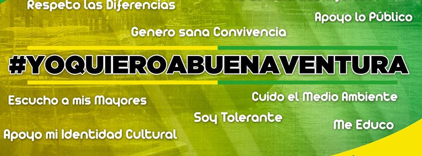 Fundación Fuerza Renovadora del Pacífico lanzó la campa&ntilde;a #YoQuieroaBuenaventura