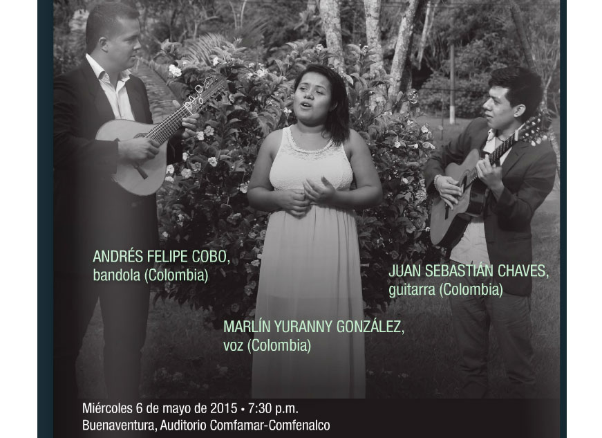 La Agencia Cultural del Banco de la República presenta en Buenaventura un concierto con Jóvenes Intérpretes de voz, guitarra y bandola