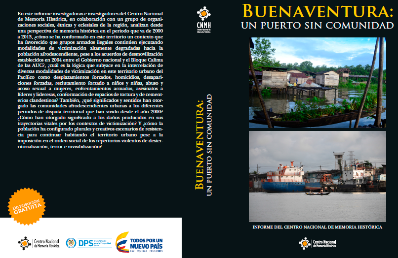 Centro Nacional de Memoria Histórica presenta informe de violencia en Buenaventura