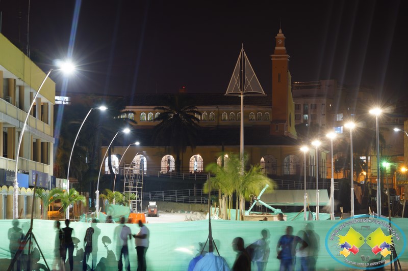 La iluminación del Bulevar del Centro de Buenaventura cumple todas las normas y estará a la altura de los realizados en Europa