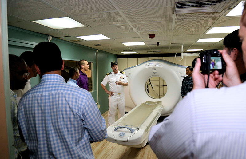 Llega el buque USNS Comfort en misión “Promesa Continua 2015”