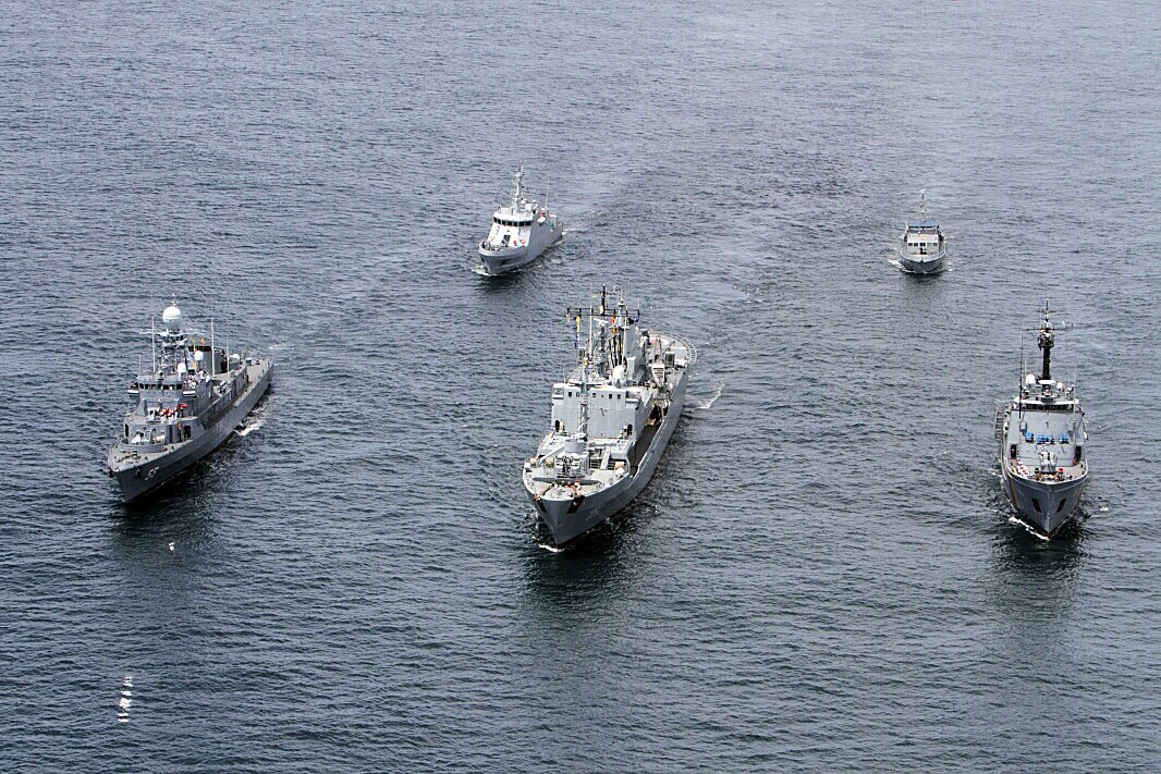 Unidades de la Armada Nacional celebraron su  aniversario