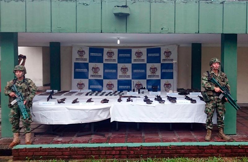 Armada Nacional halla caleta del “Clan Úsuga” en el Chocó