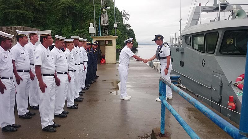 Unidades navales de Colombia y Ecuador realizaron ejercicios de búsqueda y rescate en el mar