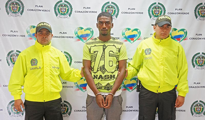 En el marco del despliegue operacional Yo no Pago, Yo Denuncio!, la Policía logró la captura de un presunto extorsionista