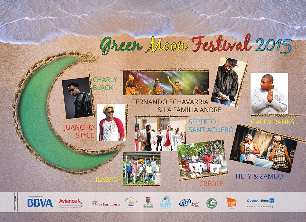 La magia del El Green Moon Festival vuelve a la Isla de San Andrés