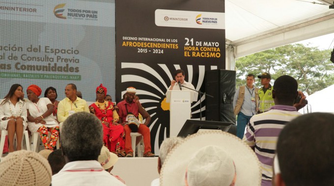 Comunidades afrodescendientes serán consultadas por Gobierno Nacional ante iniciativas que las afecten