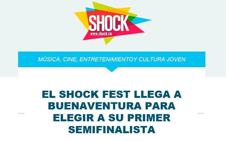 Este sábado 17 de octubre de 2015 se elige el primer semifinalista del Shock Fest