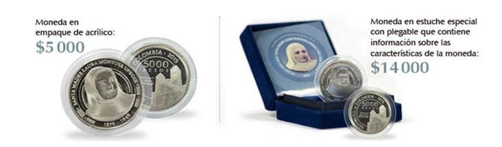 El Banco de la República presenta la moneda conmemorativa en honor de la Santa Madre Laura Montoya Upegui