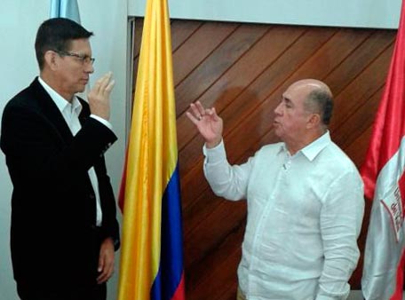 Édgar Varela Barrios tomó posesión como nuevo rector de la Universidad del Valle