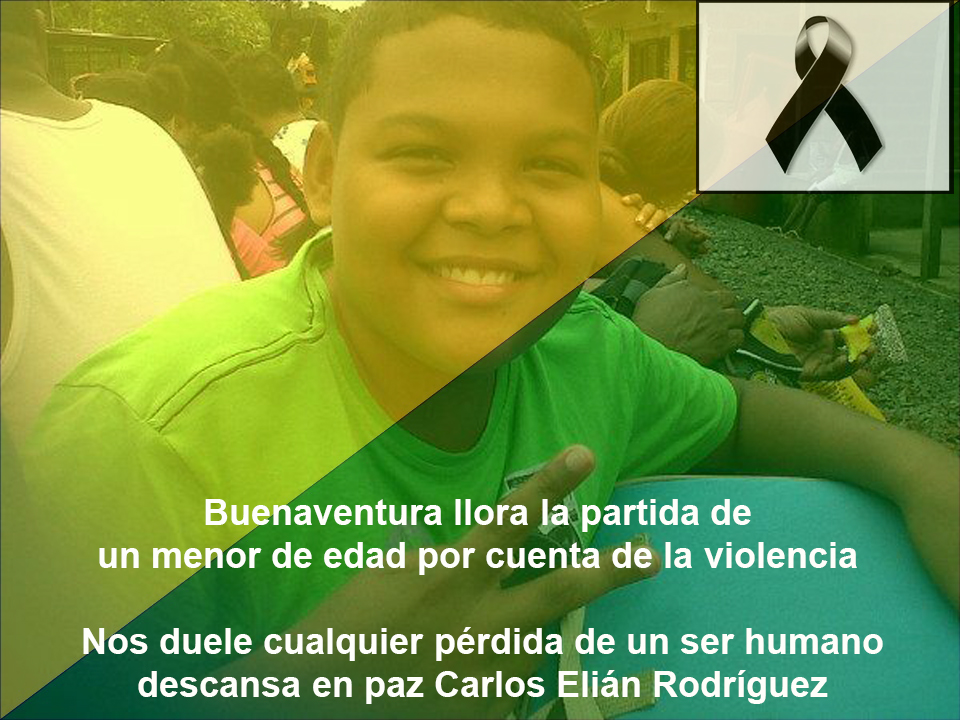 Personería rechaza y lamenta homicidio contra un menor de 13 a&ntilde;os en Buenaventura