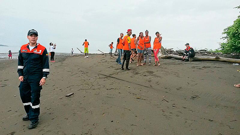 Se realizó jornada de limpieza en playa de Guapi, Cauca