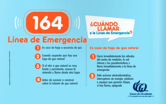 Gases de Occidente promueve el manejo seguro del gas natural
