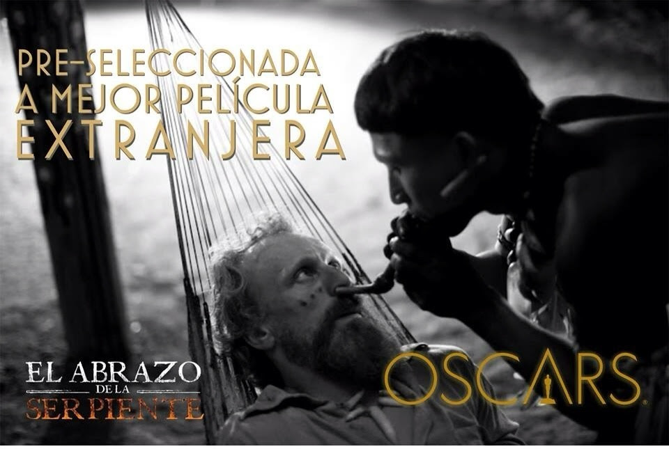 El Abrazo de la Serpiente fue preseleccionada en la categoría Mejor Película de habla no inglesa en los Premios Oscar