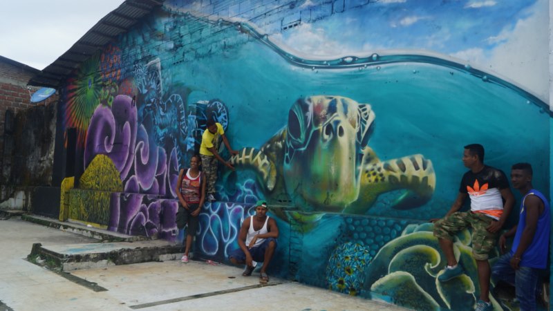 El Barrio Nayita se llena de color Esperanza