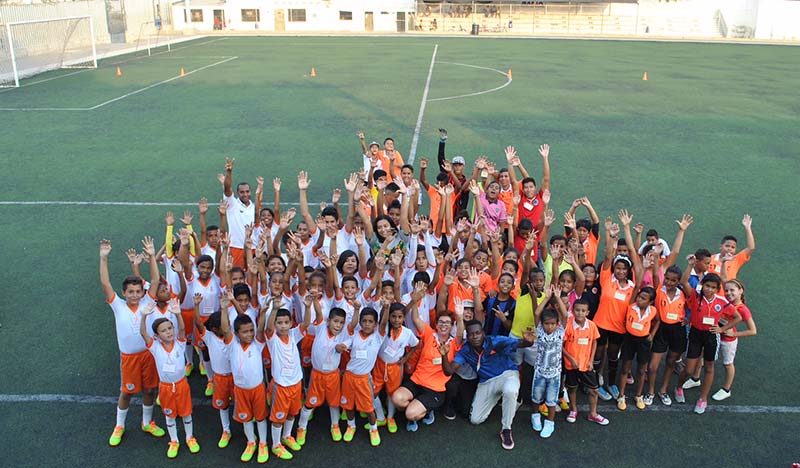Santa Marta, anfitriona del fútbol social en el mundo: Football For Hope y Adidas