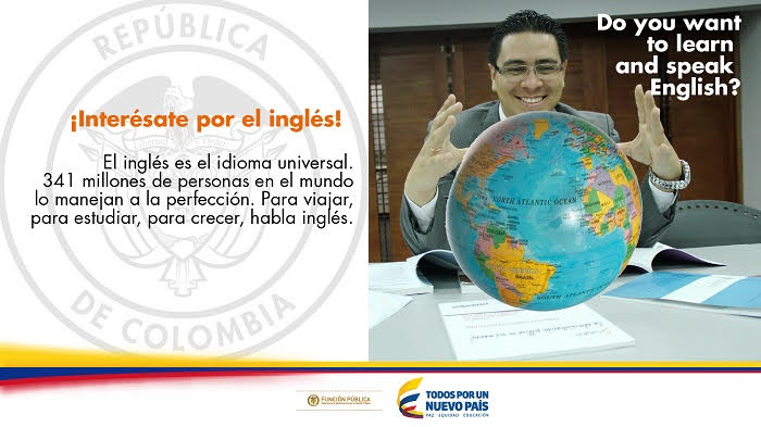 2.765 servidores públicos se encuentran inscritos en el programa "Bilingúismo en la Administración Pública"