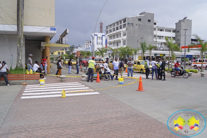 Secretaría de Tránsito inició se&ntilde;alización en el Bulevar de Buenaventura