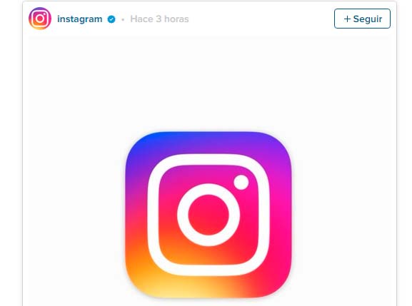 Instagram tiene nuevo ícono y dise&ntilde;o