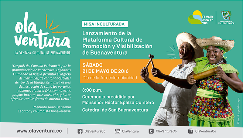 Una misa inculturada  abre el telón de Ola Ventura este 21 de mayo en la Catedral San Buenaventura