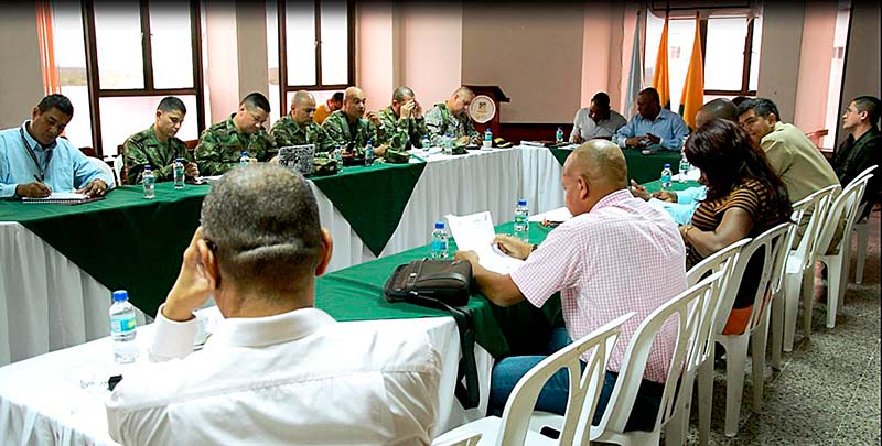 Alcalde de Buenaventura y autoridades realizaron consejo de seguridad
